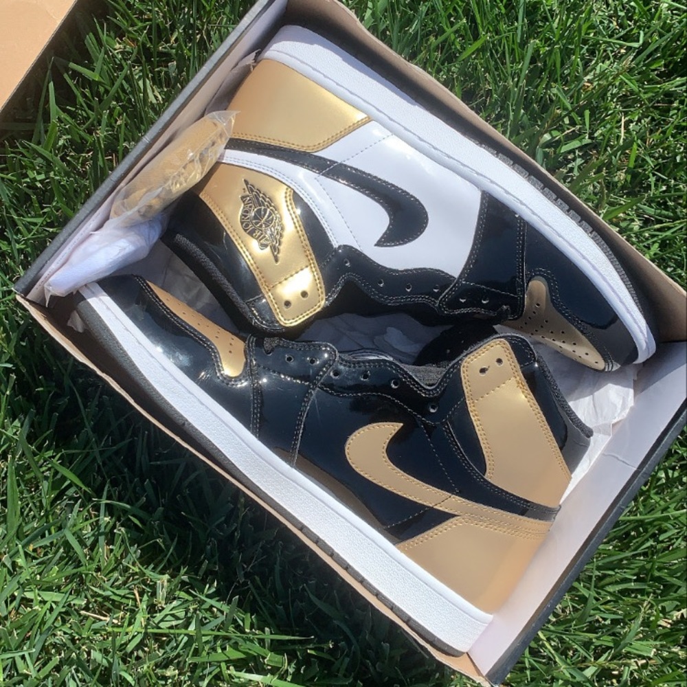 Jordan 1 Gold toe🔥